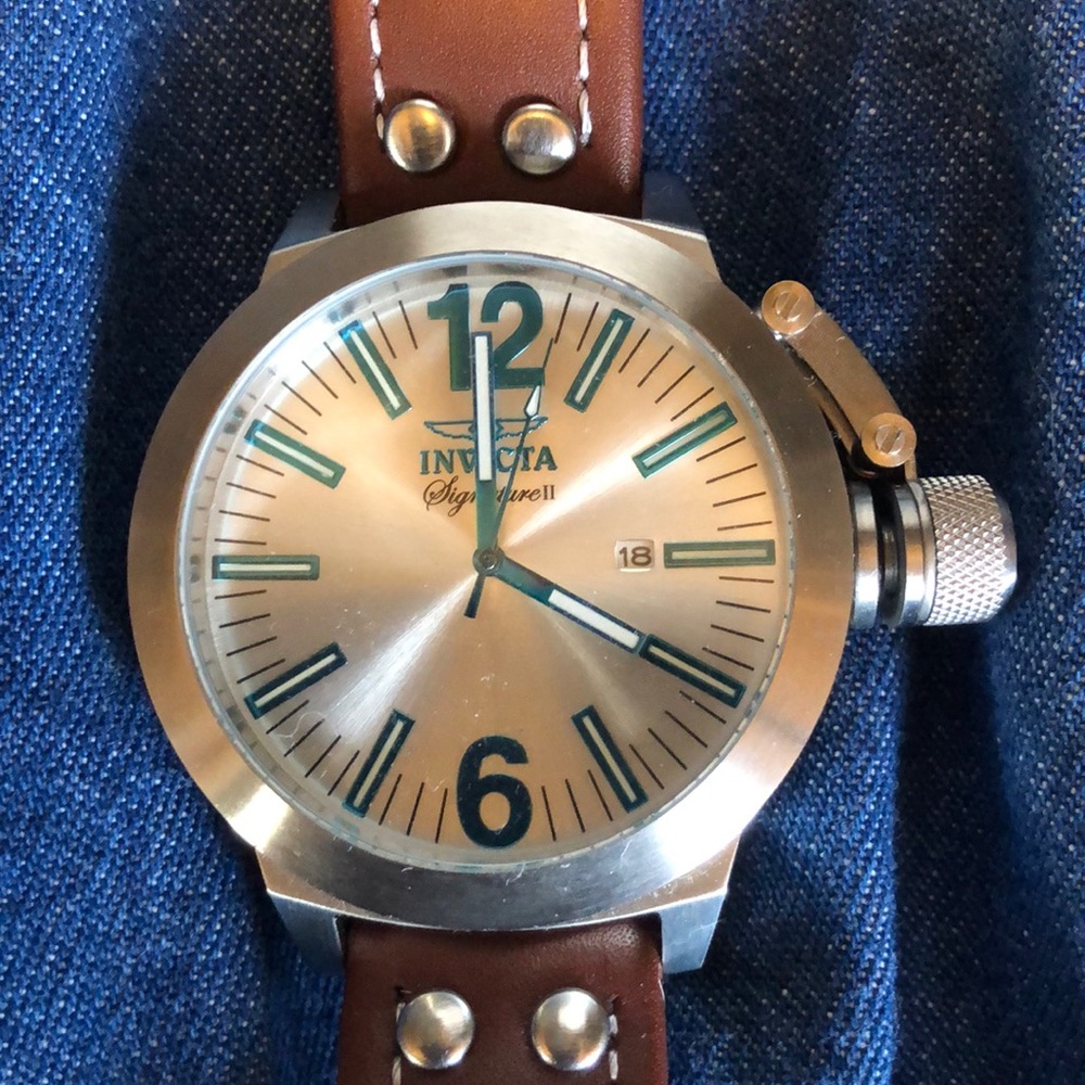 INVICTA “SIGNATURE “ TRINITE WATCH w/BOX